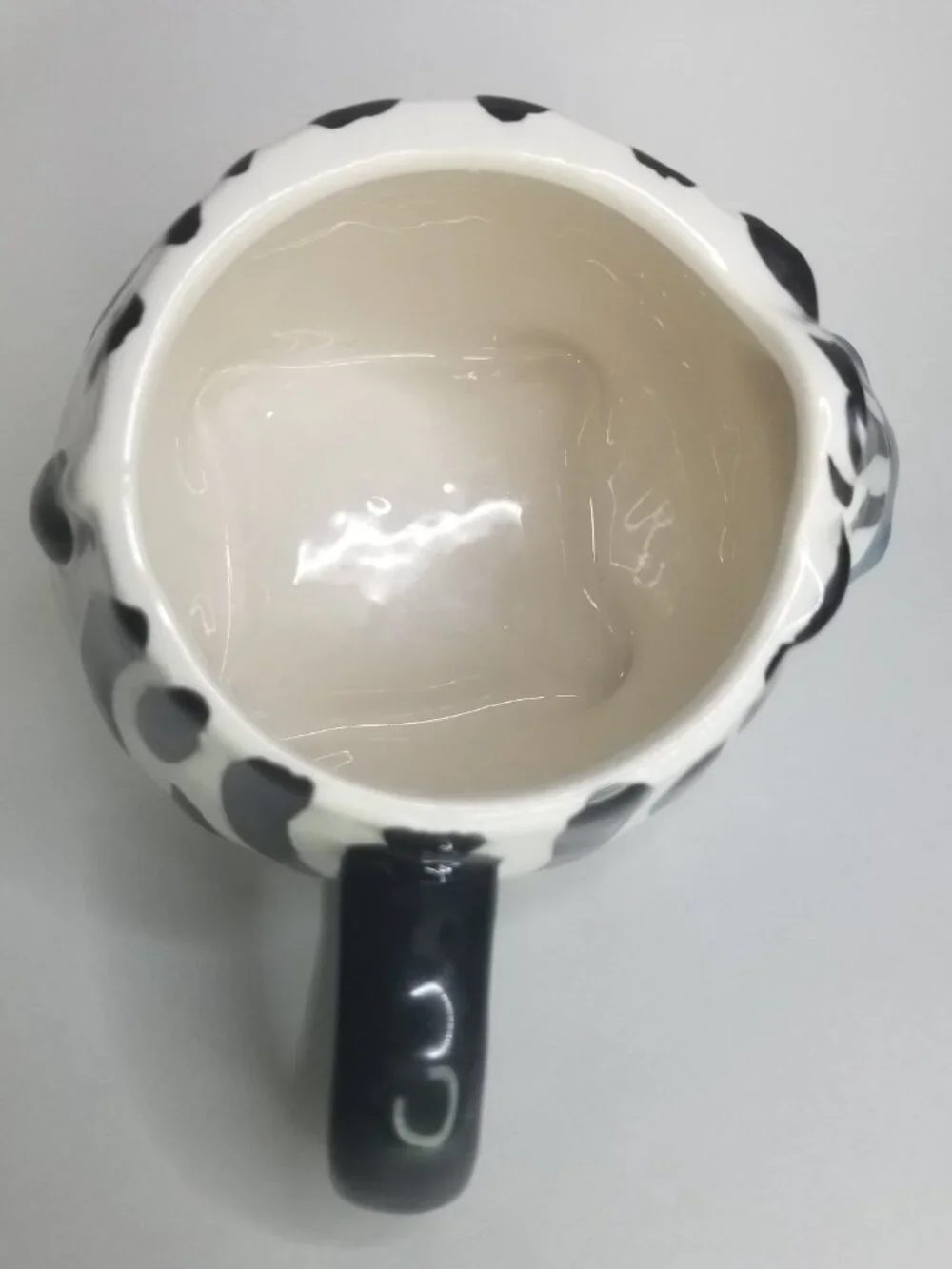 Pier 1 Imports Zebra Body Hand Painted Dolomite Mug - Limited Retired Design